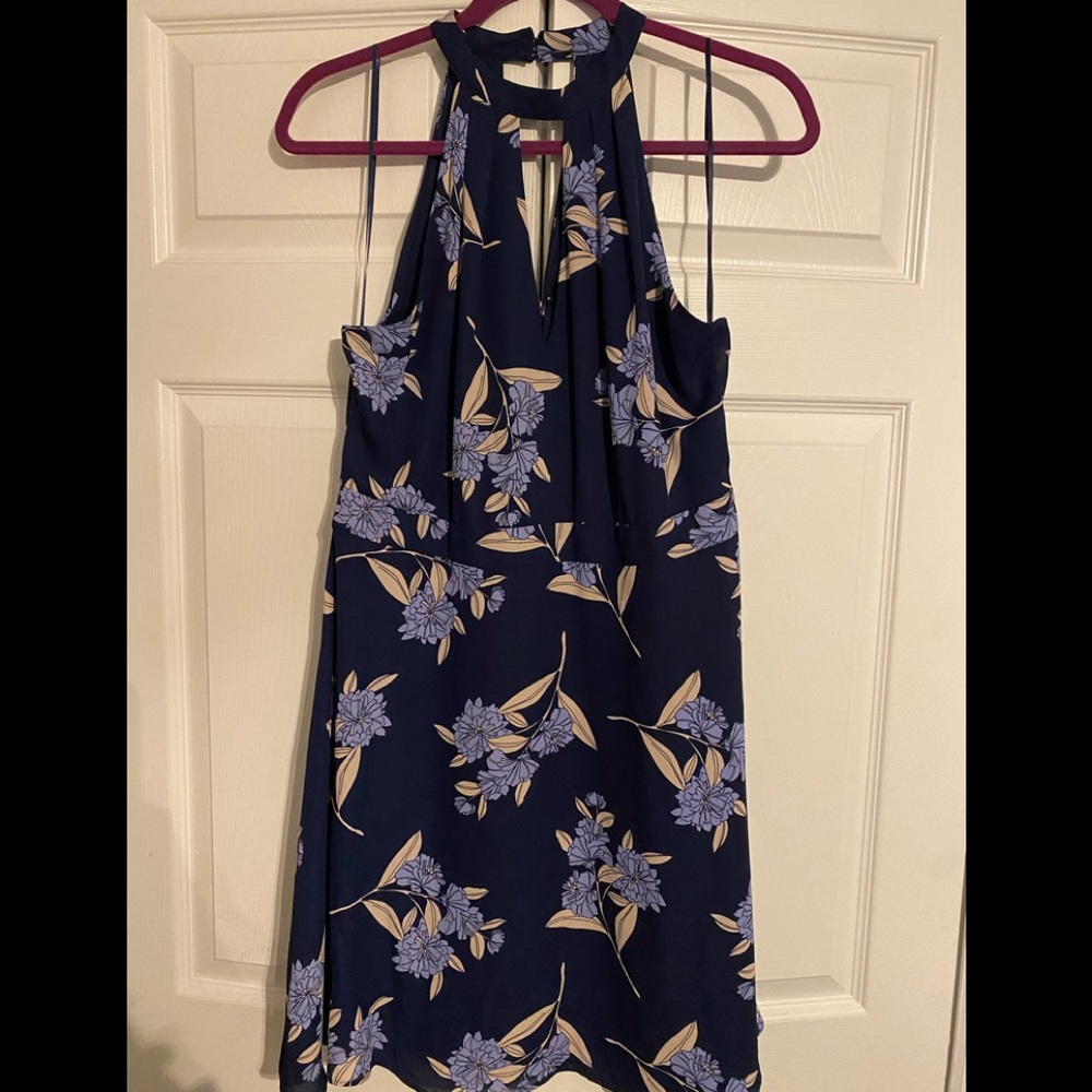 Express Blue w/Floral Dress